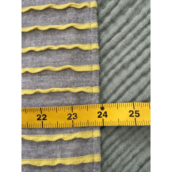 Eddie Bauer Infinity Scarf Gray And Yellow Knit - Picture 10 of 11